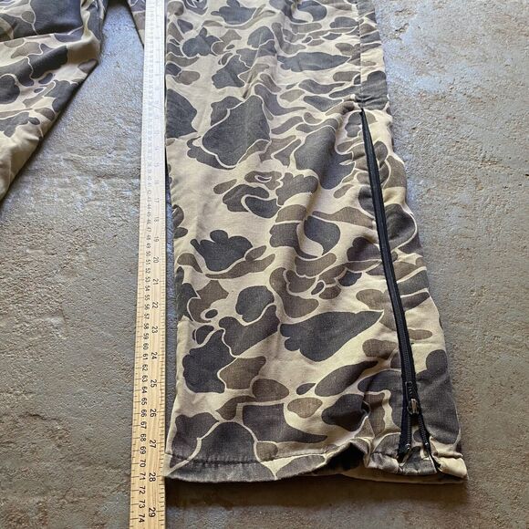 Walls Blizzard Pruf Duck Camo Coveralls Mens Large Hunting Warm - Picture 6 of 14